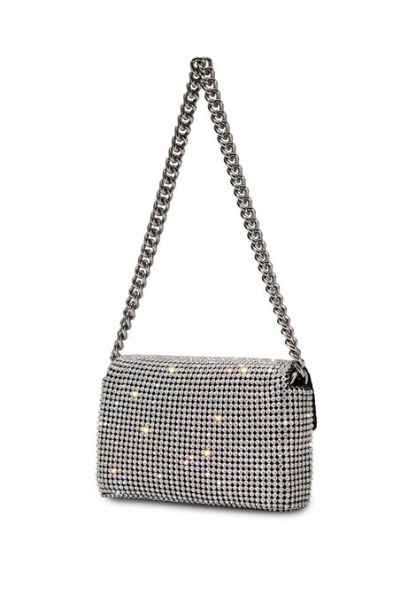 Borsa a spalla con cristalli in argento - donna MARC JACOBS | H912M06RE22991